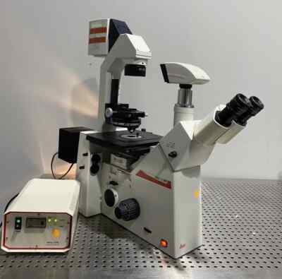Leica DM IRM Inverted Microscope with ebq 100 Power Supply