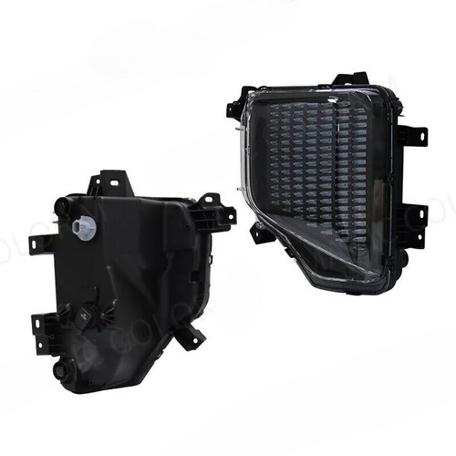 For Mitsubishi L200 Triton 2019-2022 LED Fog Light Daytime Running Lamp W/ Turn - Picture 4 of 8