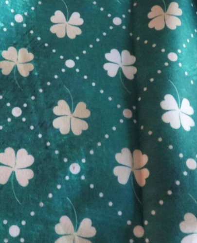 NEW Charlies Project SHAMROCK Green Clover LEGGINGS Adult Sz TC2 22-26 Plus - Picture 2 of 3