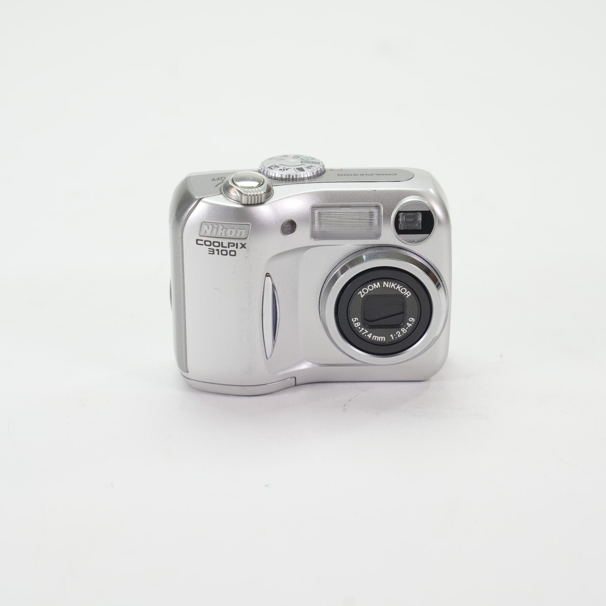Nikon COOLPIX 3100 3.2MP Digital Camera Y2K Aesthetic Clean