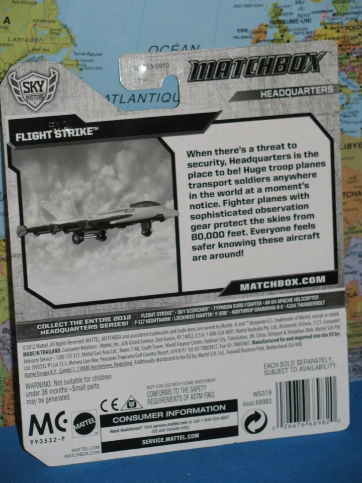 MATCHBOX SKYBUSTERS HEADQUARTERS FLIGHT STRIKE ***BRAND NEW & RARE*** - Image 4 of 4