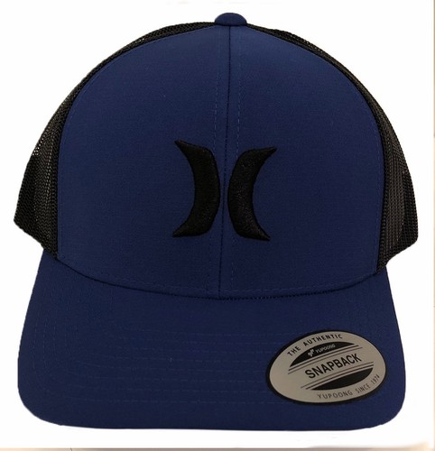 HURLEY SNAPBACK YUPOONG Icon Cappello in rete camionista QT - Foto 17 di 21