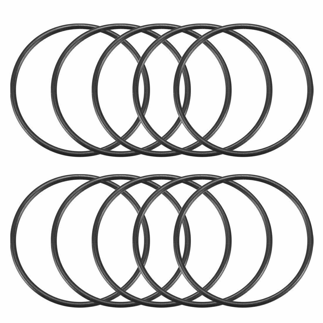 10 pcs black 33mm x 1.5mm nitrile rubber O ring oil sealing grommets #f22