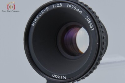 Nikon NIKKOR-P・C 75mm f2.8 ZENZA BRONICA Nikon 75mm f2.8 Nikkor-P - Lens – Kamerastore