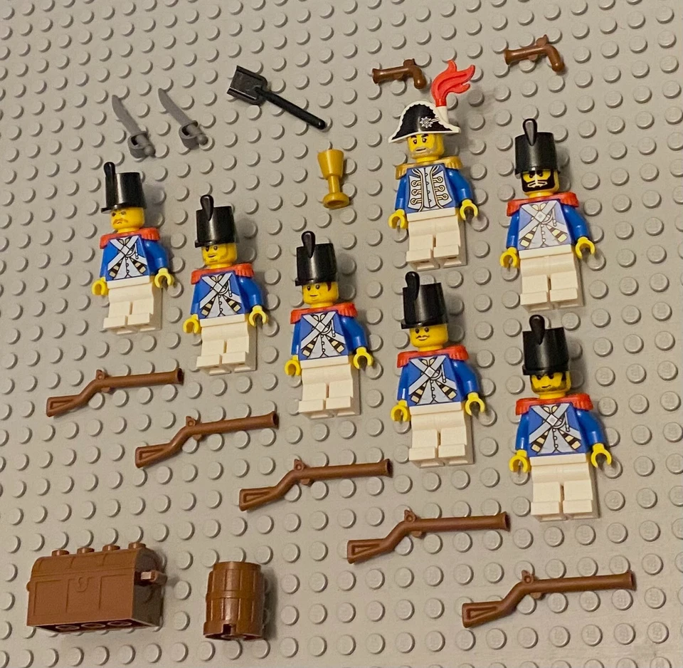 LEGO Minifigures 7 Imperial Soldiers Lot Swords Army Guys Armada Minifig Toys - Image 2 of 4