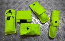 Aegis Pouch Set 5 PC Hi Viz Molle Vest Accessory Pouches Twist Click Interlock