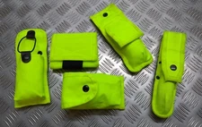 Aegis Pouch Set 5 PC Hi Viz Molle Vest Accessory Pouches Twist Click Interlock