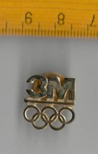 OLYMPIC GAMES pin badge badges Rings Flame Sponsor Brother 3M IBM Visa Team USA
