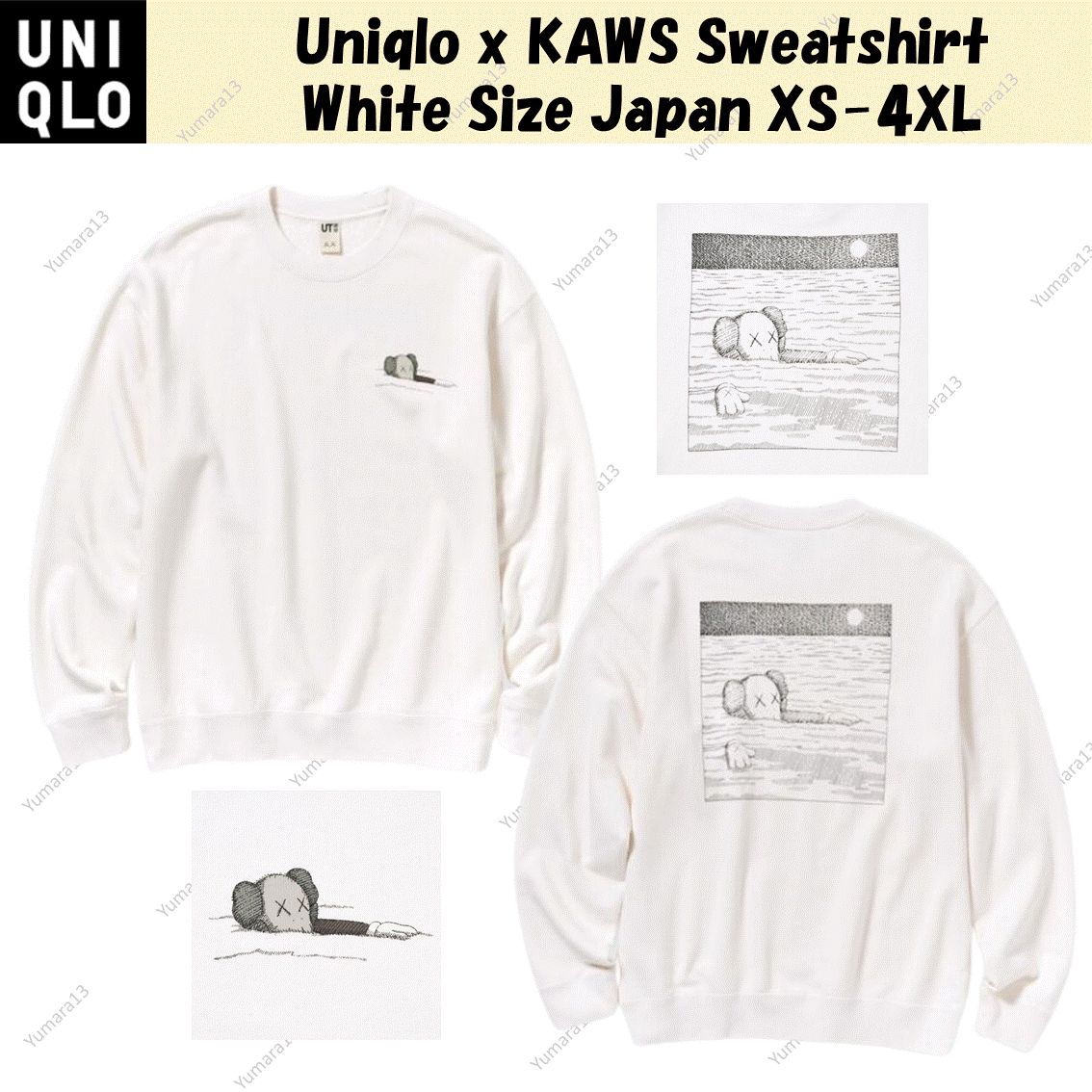 新品未使用】UNIQLO 2021年カタール フェデラー着用 モデル(白