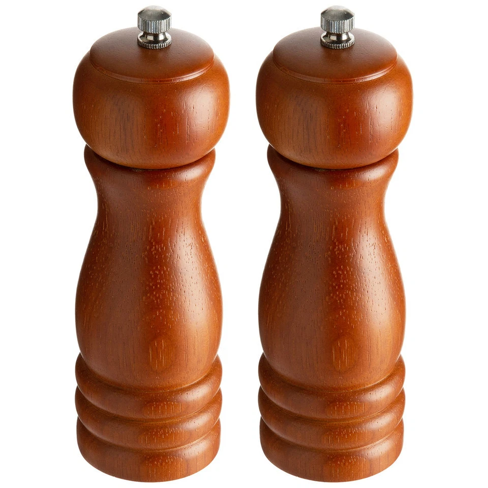 Choice 6" Wooden Salt / Pepper Mill - 2/Set (select color below) Foto 2 de 4