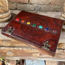 Hommes Femmes Antique Vieux Carnet Vintage Journal Notebook sans Doublure Pages