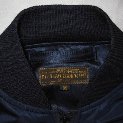 FREEWHEELERS TYPE L-2 CIVILIAN MODEL JACKET Size M Navy | eBay