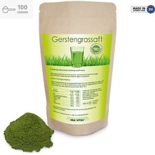 Jugo de hierba de cebada en polvo, mucha clorofila, jugo puro en polvo sustancias vitales naturales