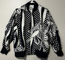 Vintage Saint Germain Paris Lined Jacket Women S Bomber Made In USA J237