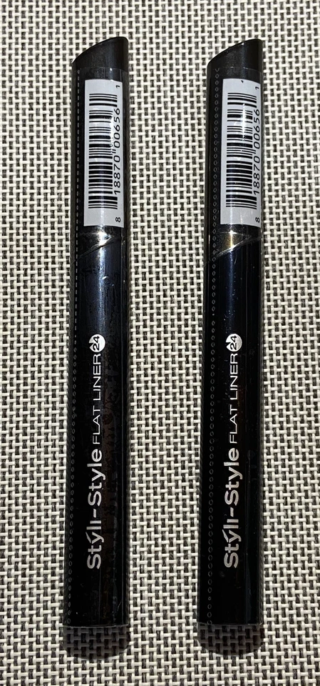 Styli-Style Flat Liner 24-THICK & THIN Eye Liner #712 BLACK VELVET Eyeliner (2) - Image 3 of 3