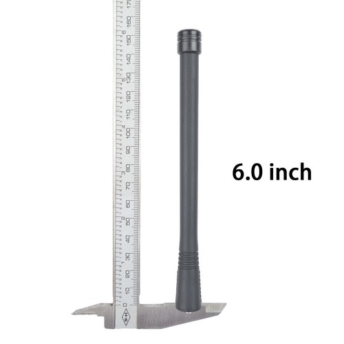 NAD6502 VHF 6.0 Inch Antenna for CP200 CP200D CP200XLS PR400 CP040 CP185 Radio