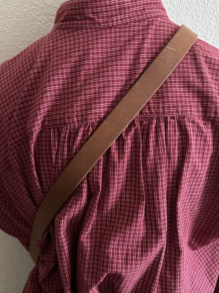 Funda de hombro de cuero de 4" para S&W M 19 66 586 686 Charter Arms Mag Pug Foto 3 de 4