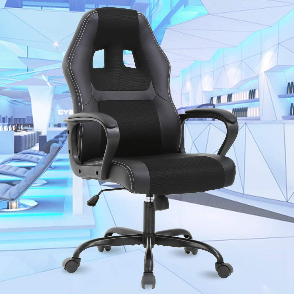 Office Chair Gaming Chair Desk Chair Ergonomic Computer High Back Rolling Execut-image