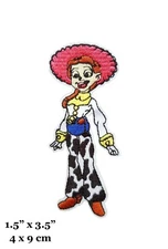 Toy Story Movie Jessie Character Figure Embroidered Iron On Patch
