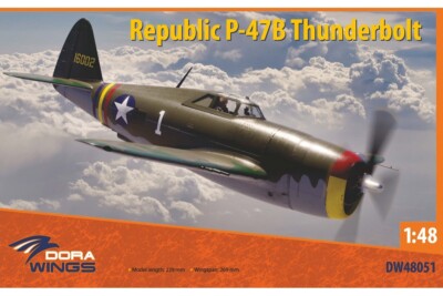 Dora Wings 48051 1/48 Republic P-47B Thunderbolt plastic kit