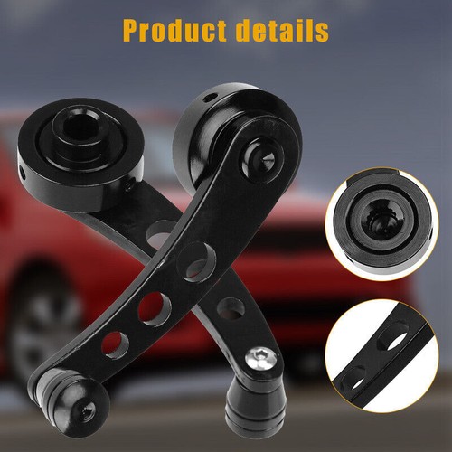 Billet Aluminum Window Crank Handle Winders Car Truck Glass Door Black