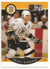 RANDY BURRIDGE 1990-91 PRO SET CARD MINT CONDITION