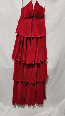 MAC DUGGAL SIZE 0 SPAGHETTI STRAP RUFFLE LAYERED MAXI DRESS $358 | eBay MAC DUGGAL SIZE 0 SPAGHETTI STRAP RUFFLE LAYERED MAXI DRESS $358 | eBay