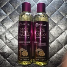 Mielle Rice Water Collection Hydrating Shampoo 8oz Lot Of 2