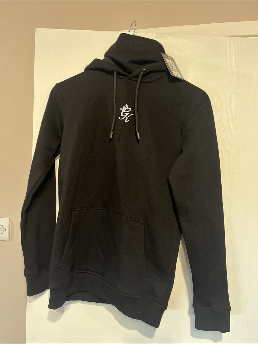 Grey Hoodie Gym King Snood Fleece Hoodie GYM KING MENS HOODIE