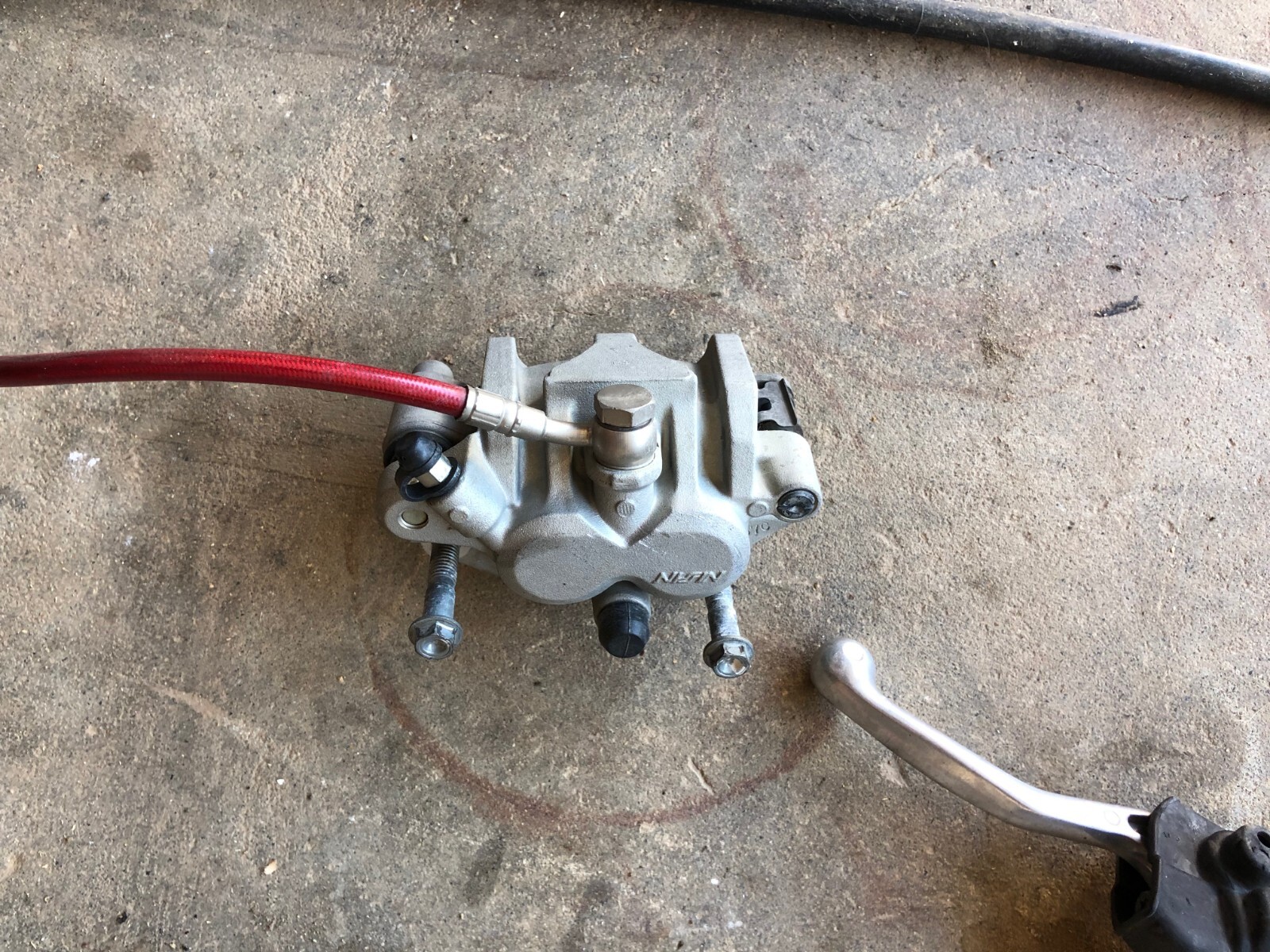 2005 HONDA CRF450R OEM NISSIN FRONT BRAKE CALIPER MASTER CYLINDER