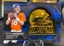Payton Manning 2014 Topps Commemorative 2013 ALL-PRO Team Trophy Relic 89/99