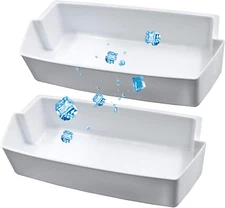 Paquete de 2 compartimentos para estantes de puerta de refrigerador 2187172 comp