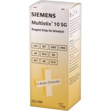 Siemens Multistix 10 SG Reagent Strips for Urinalysis 100 Tests