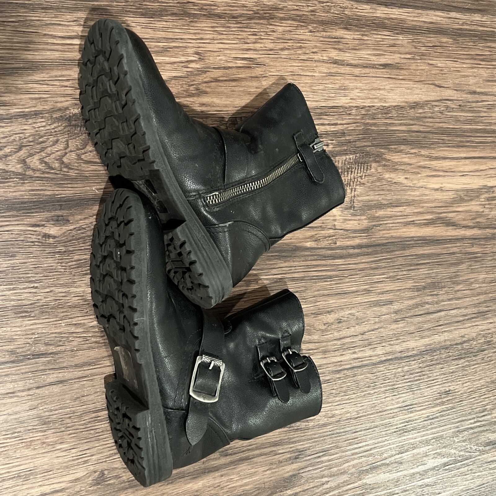 FRYE Veronica Bucle-strap Engineer Boot Toddler L… - image 4