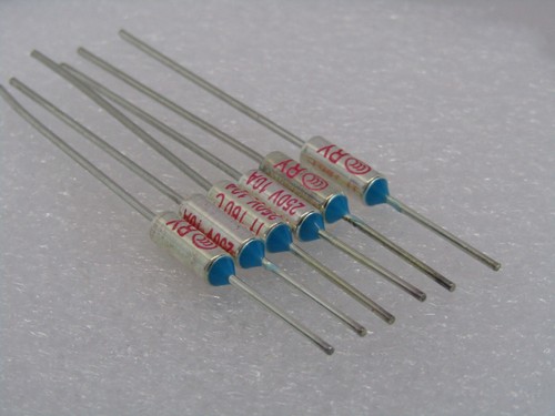 RY Fuse Temperature Thermal 250V 10A 160C 320F Axial 10 amp 160°C 320°F TF 160 - 第 11/22 張圖片