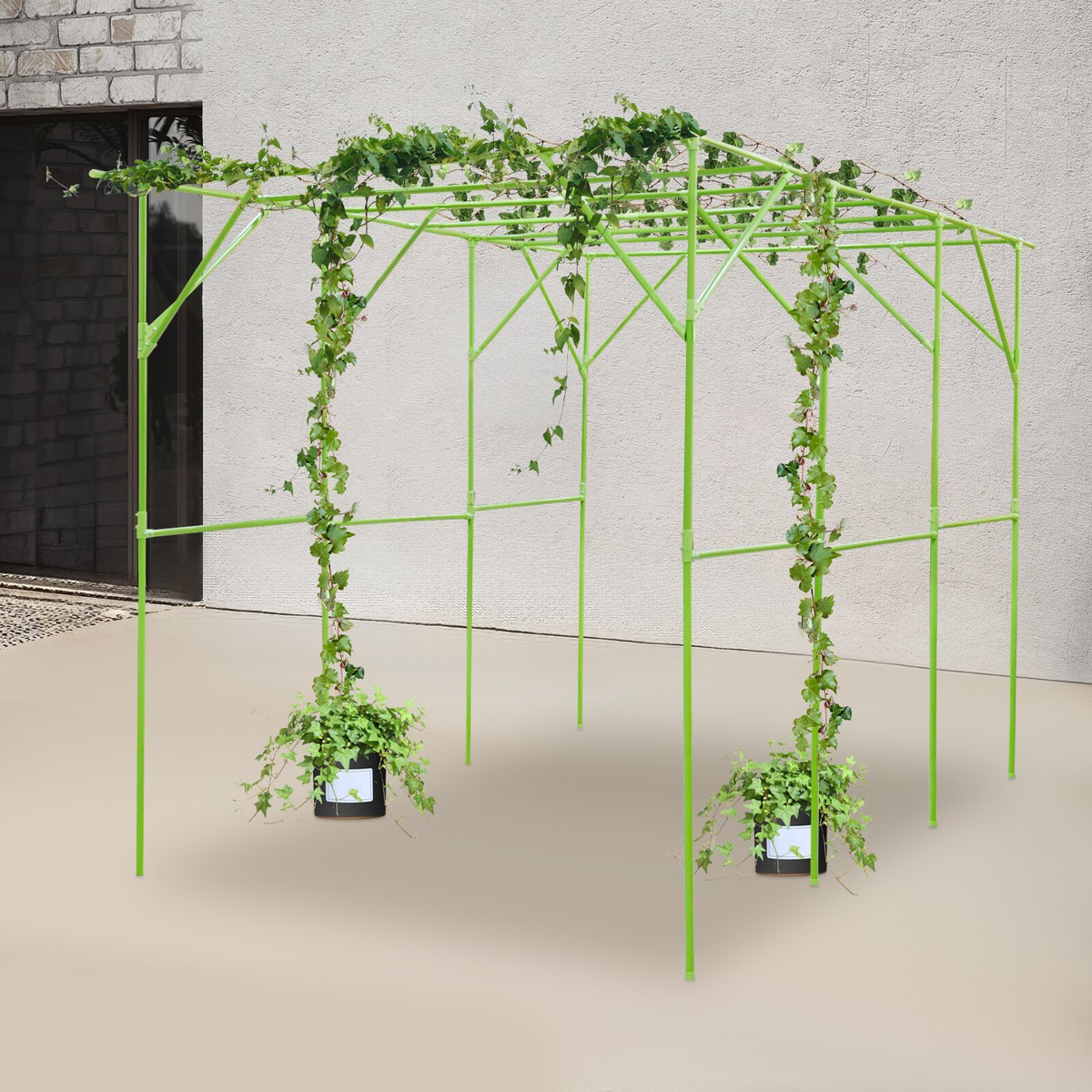 air plant hanging holder Hanging Twine Black Geometric Holders – Air Plant Hub main image 0