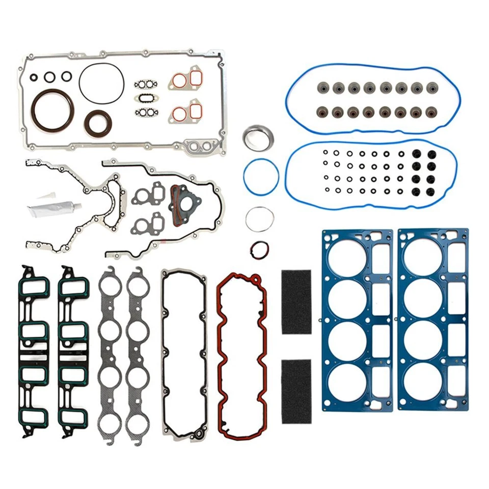 Full Gasket Set for 07-13 Cadillac Chevrolet Sierra 1500 GMC Yukon 6.0 6.2 VIN Y - Image 2 of 4