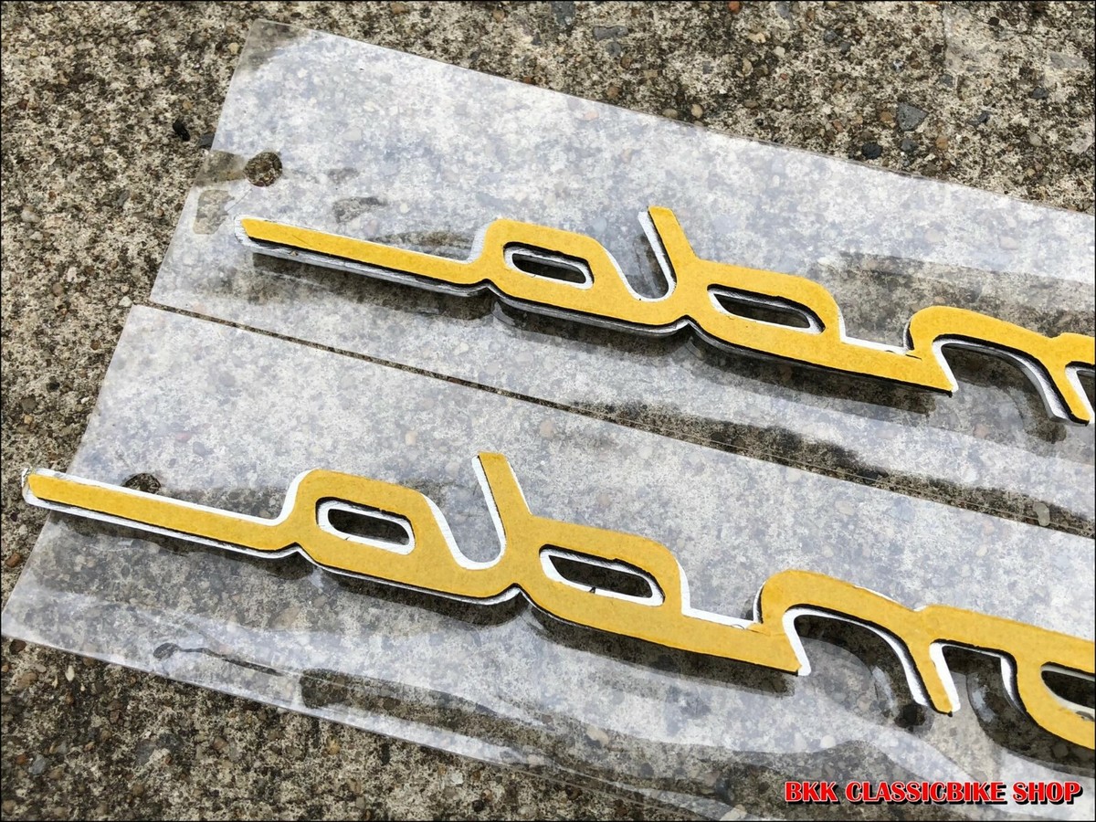 Chrome Emblem Frame Decal Badge For S600 S800 | Set Of 2 Pieces BKK Classic