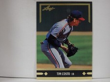 1991 Leaf Gold Rookies Cleveland Indians Baseball Card #BC18 Tim Costo