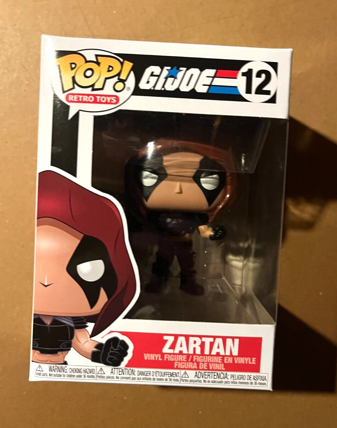 Funko Pop! Retro Toys G.i. Joe Zartan #12 Excelente