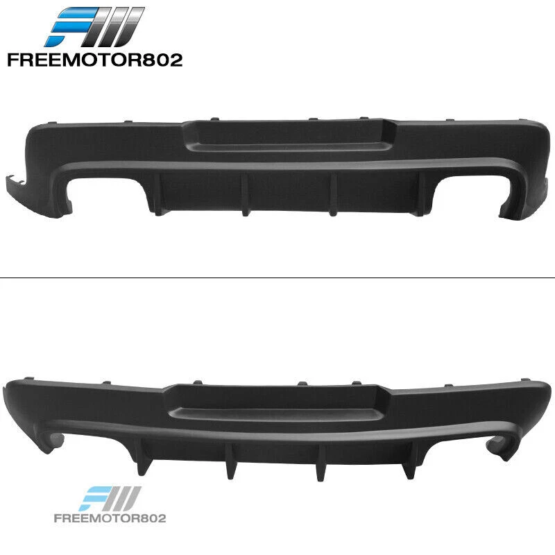 Ajuste 14-15 Camaro ZL1 Estilo PP Parachoques Trasero Difusor Labio Cenefa Inferior Negro Mate Foto 4 de 4