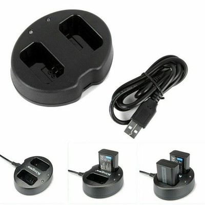 Dual Channel Battery Charger For SONY NP-FW50 NEX 7 5 5T 5N 3 A5000 A6300 E