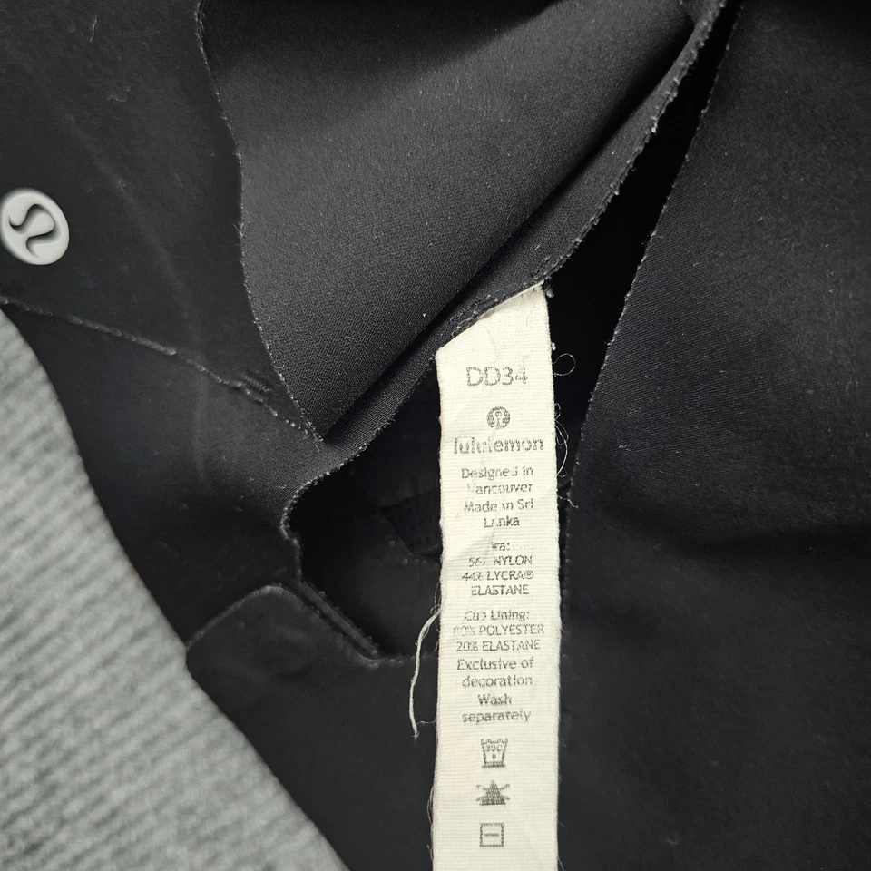 Lululemon Enlite Sports Bra Womens 34DD Black High SupportMolded Cups Black Gym - Image 4 of 4