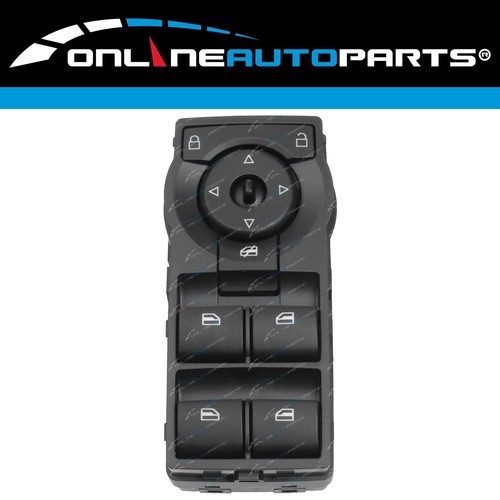 Power Window Master Switch w/ Red LED for Holden/HSV VE Series 2006-Onward - Picture 2 of 3