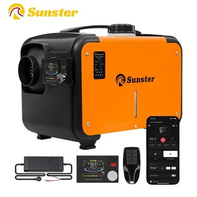 Sunster Diesel Air Heater 12V 8KW For Caravan Camper Van Motorhome Night Parking