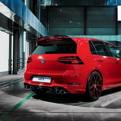 Oettinger Heckschürzenaufsatz Diffusor VW Golf 7 R Original Zubehör 2016 2020