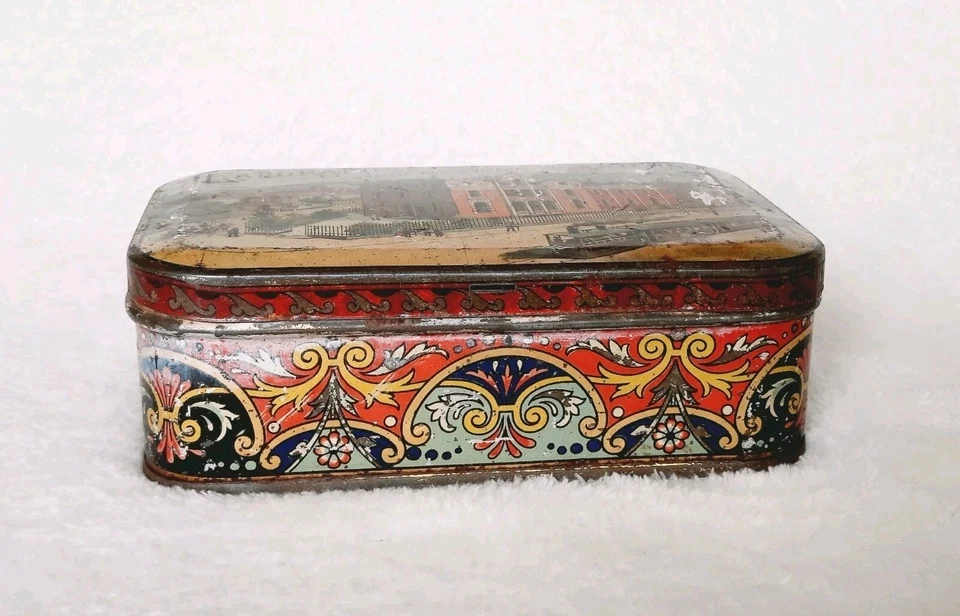 Blechdose um 1900 Albert Sauter Laboratoires - Bild 4 von 4