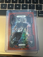 2023 Panini Prizm Kyle Pitts Red Shimmer Prizm /35 #11 Atlanta Falcons
