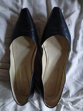Scarpe nere décolleté 43 usate tacco basso 