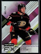 2021-22 Upper Deck Synergy FX Rookies #FXR-MM Mason McTavish *ALPHA* RC 001/749